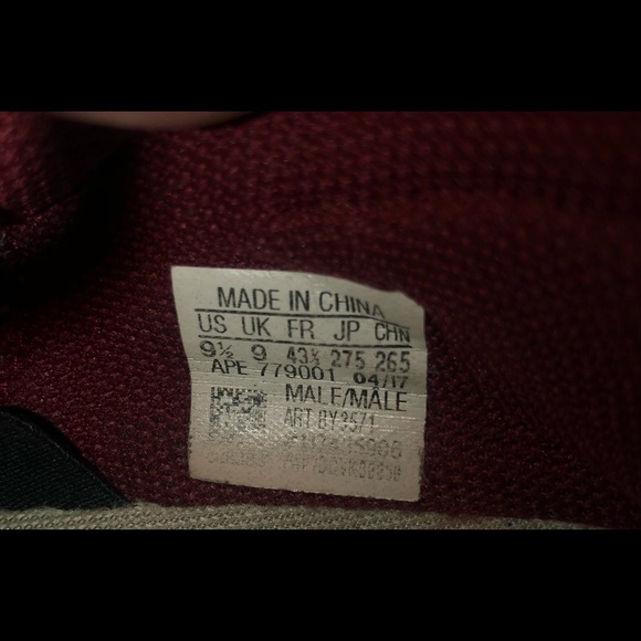 Adidas Men’s Tubular Shadow Collegiate Burgundy 9.5 main image 4
